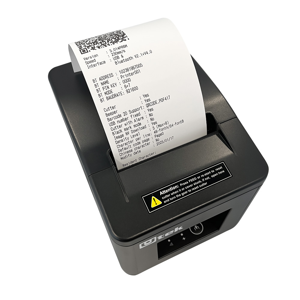 Impresora Térmica 80 mm USB + BLUETOOTH UT-PRT810UBT