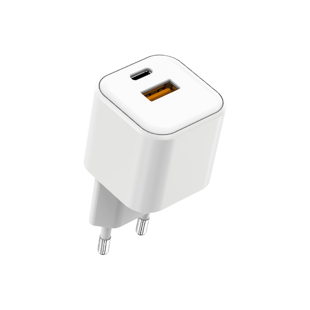 Cargador de Pared Dual PD+QC 35w Blanco BL-CHPQC3500W