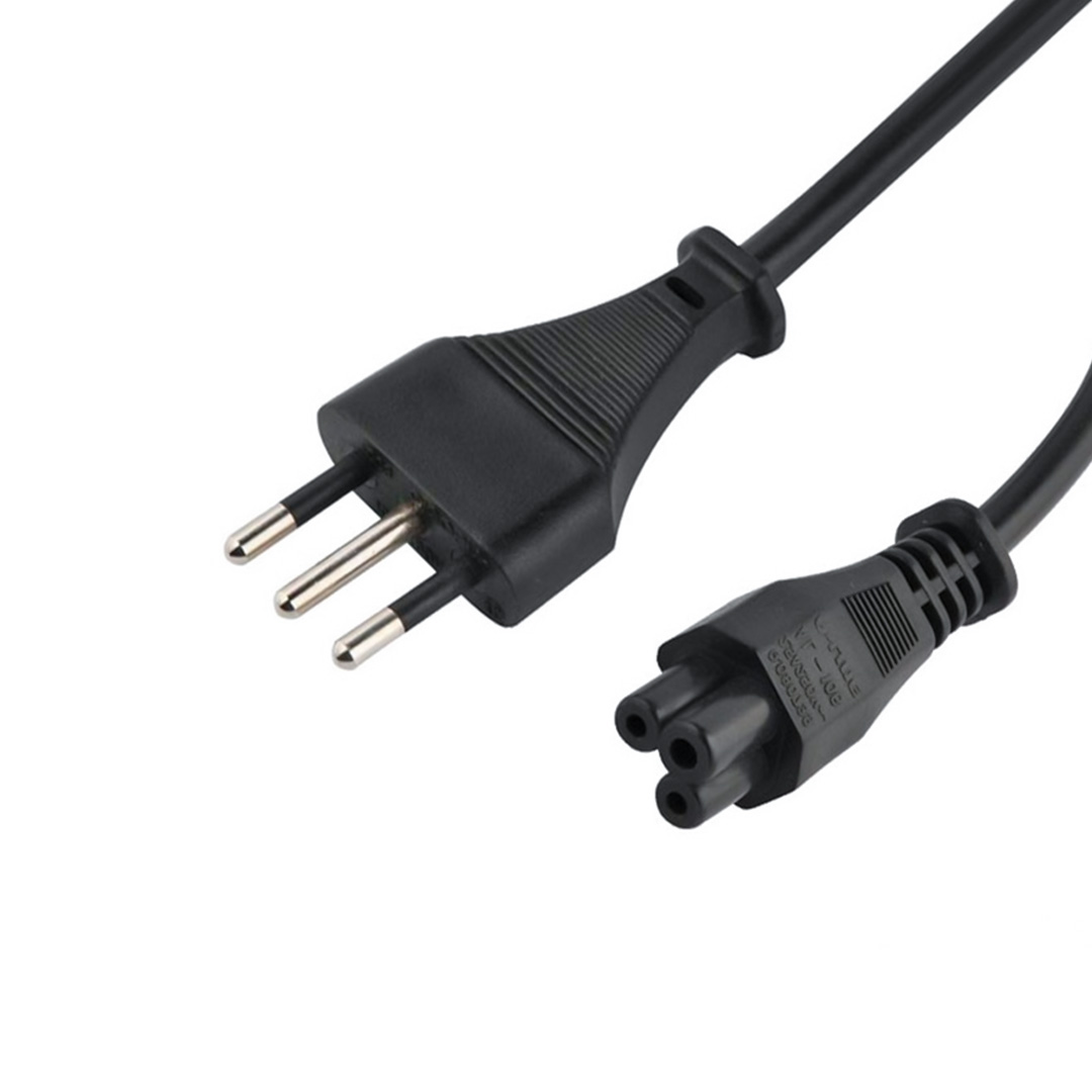 Cable de Poder Notebook Tipo Trébol 1.8m