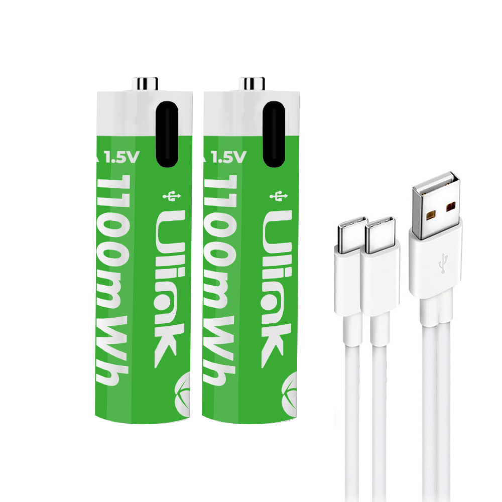Pilas 2x Aaa con Carga USB-C de 1100mwh UL-BAT3A2