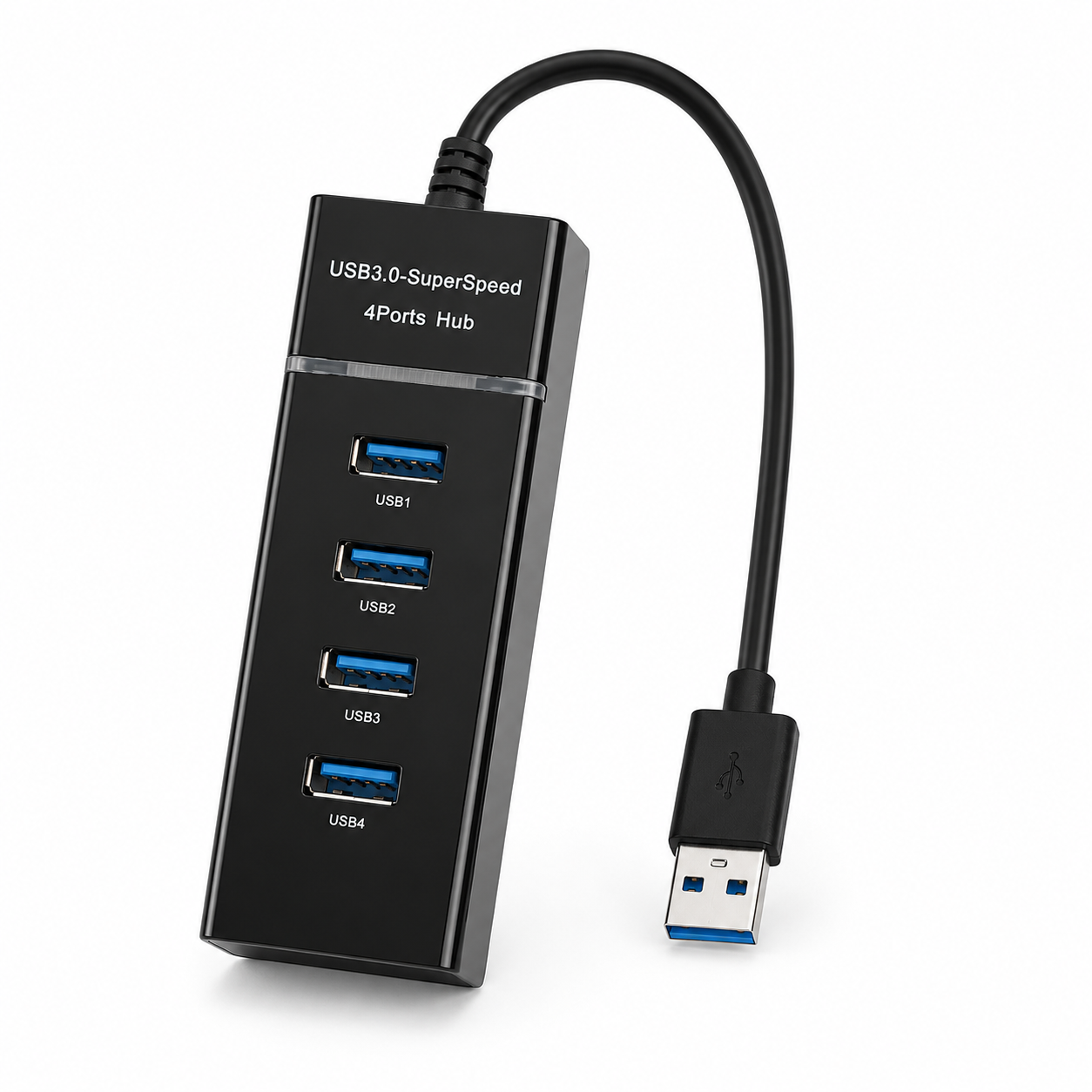 Hub USB 3.0 SuperSpeed 4 Puertos Modelo 303